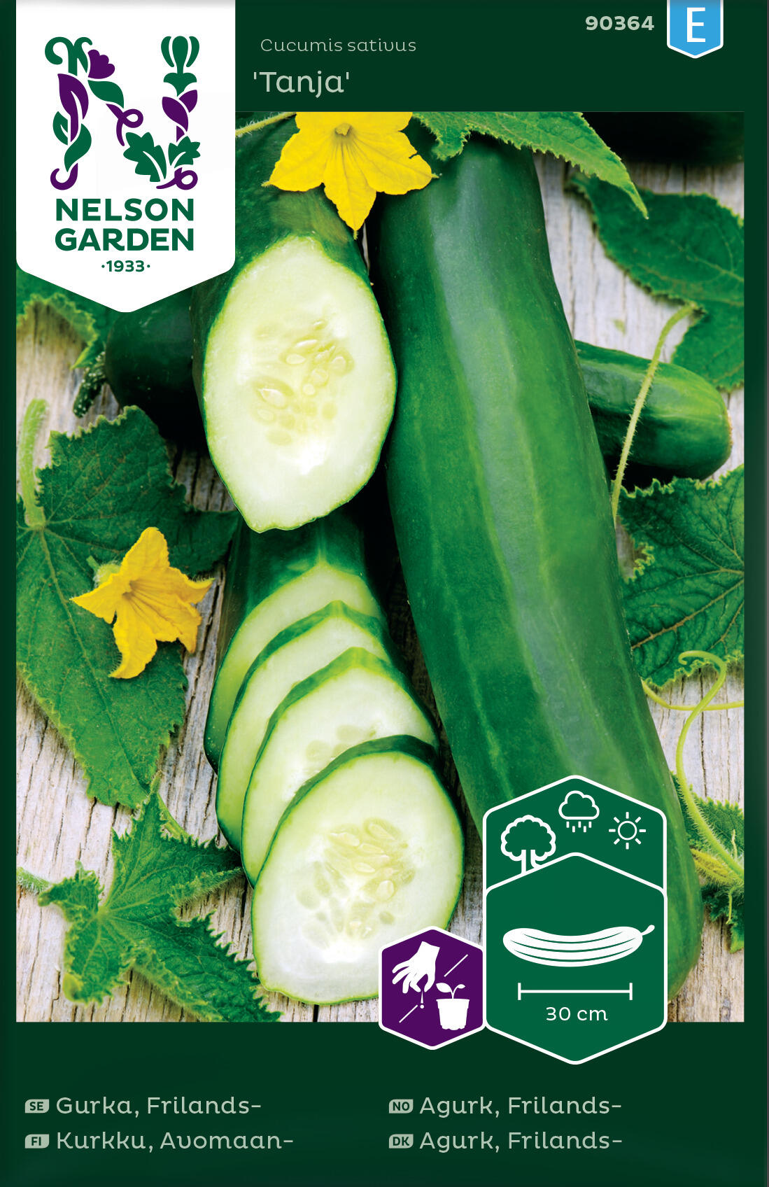 Frilandsagurk 'Tanja'